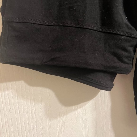 Women's bamboo legging, black, XL - Picture 3 of 4